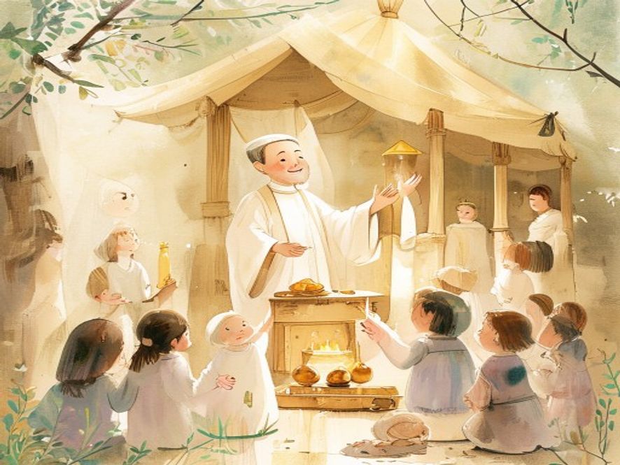 祭司教导百姓献祭的条例